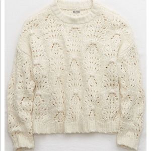 Aerie Pointelle Sweater